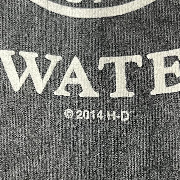 Harley-Davidson Shirt Mens Medium Black Harleys Heroes DAV Graphic Stillwater OK - Picture 10 of 11